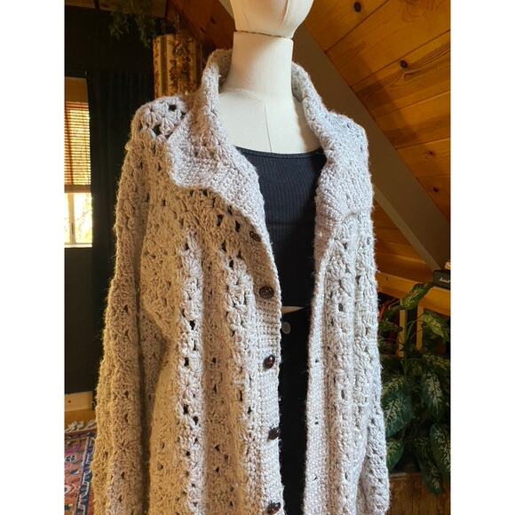 Vintage Crochet Cardigan - Picture 4 of 4